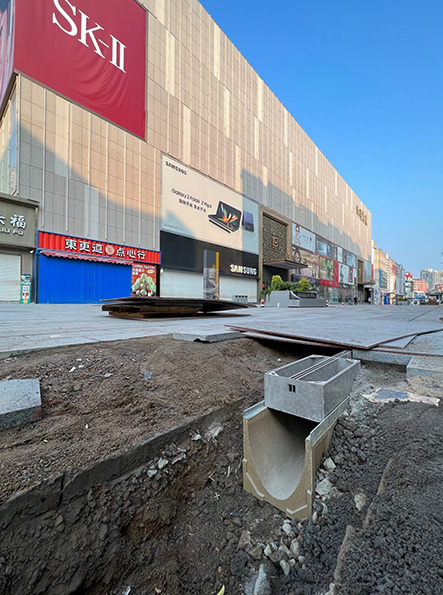 青岛台东排水沟-3